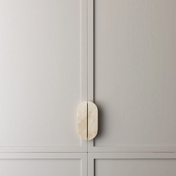 DOT - Travertine furniture handle by Lo & Co Interiors - view 3